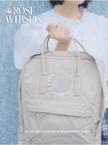 【本色限定】 Fjallraven Kanken No.2 –  Rose Whisper Desert  / Classic Size 
